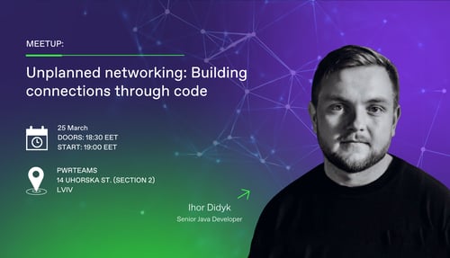 Unplanned networking: Building connections through code