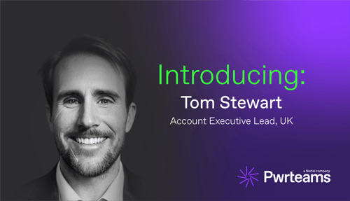 Introducing: Tom Stewart, Account Executive Lead, UK at Pwrteams